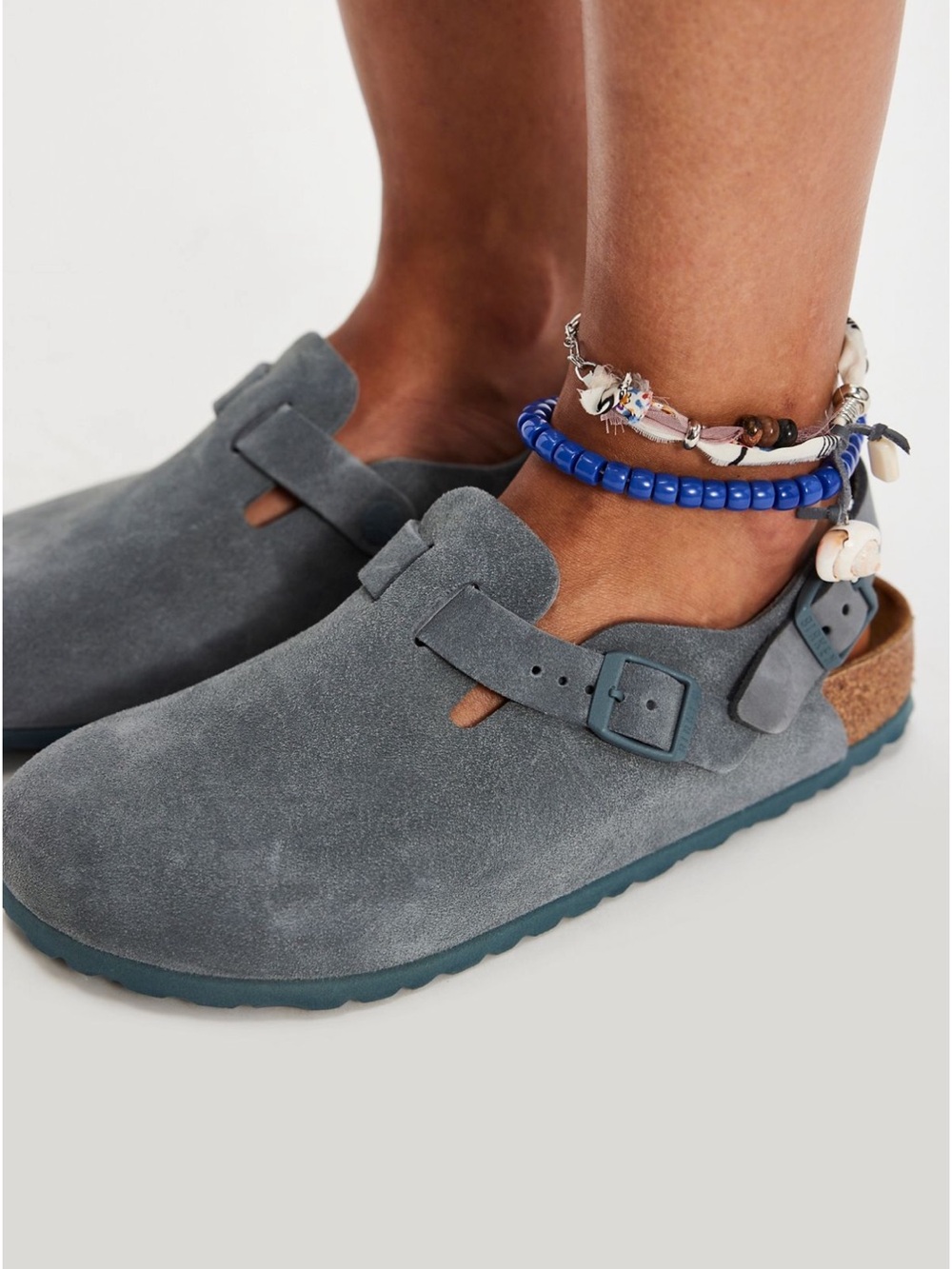 Birkenstock Tokio Clogs in Basalt Gray